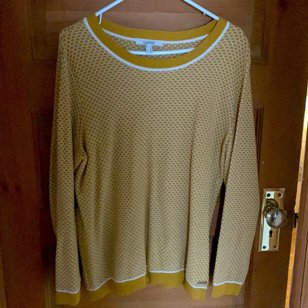 Esprit mustard sweater